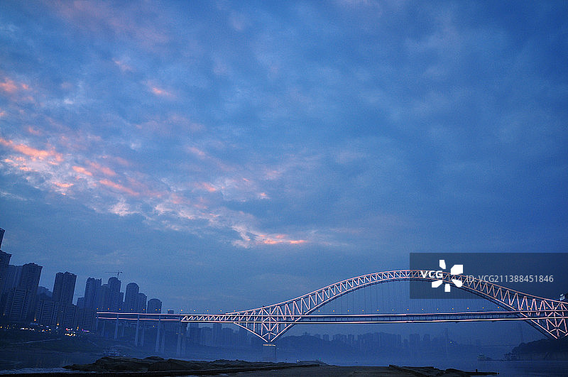 重庆朝天门大桥图片素材