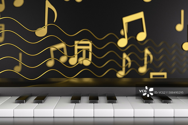 3d 渲染的音乐题材图片图片素材