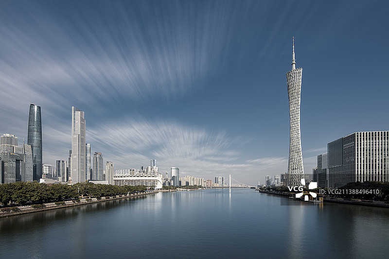 广州珠江两岸风光图片素材