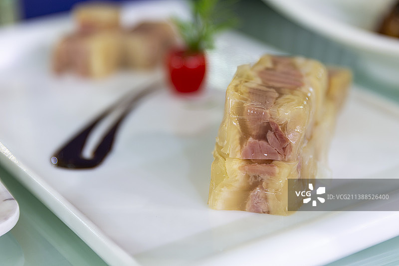 水晶肴肉图片素材