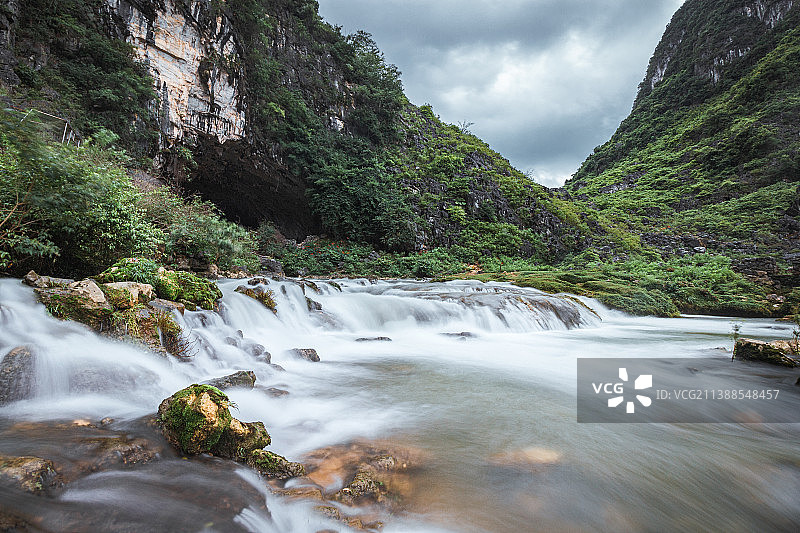 南宁马山县敢挂洞图片素材