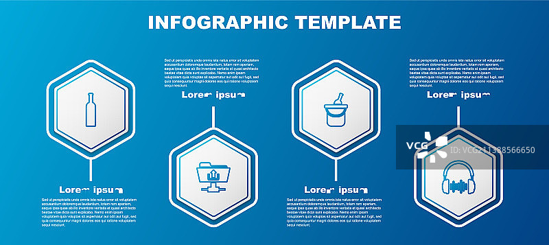 葡萄酒FTP文件夹上传桶瓶线条设计图片素材