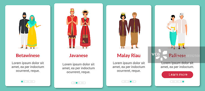 印尼民族文化介绍App图片素材