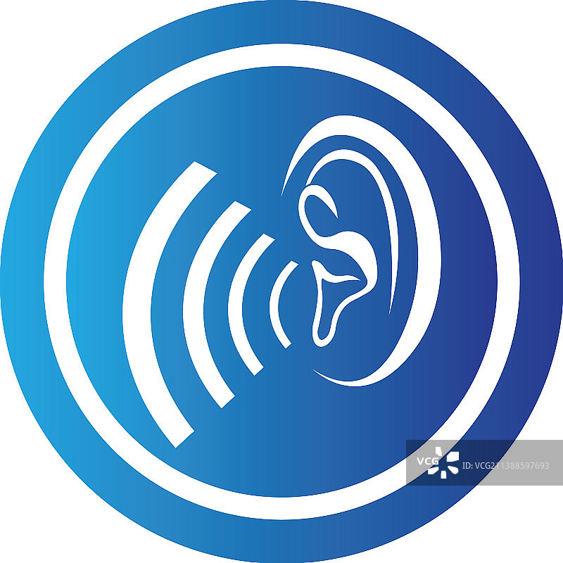 助听标志模板图标设计图片素材