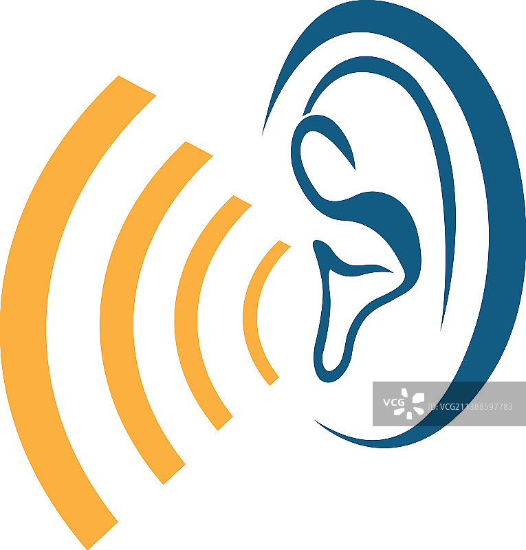 助听标志模板图标设计图片素材