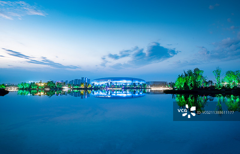 成都东安湖体育公园图片素材