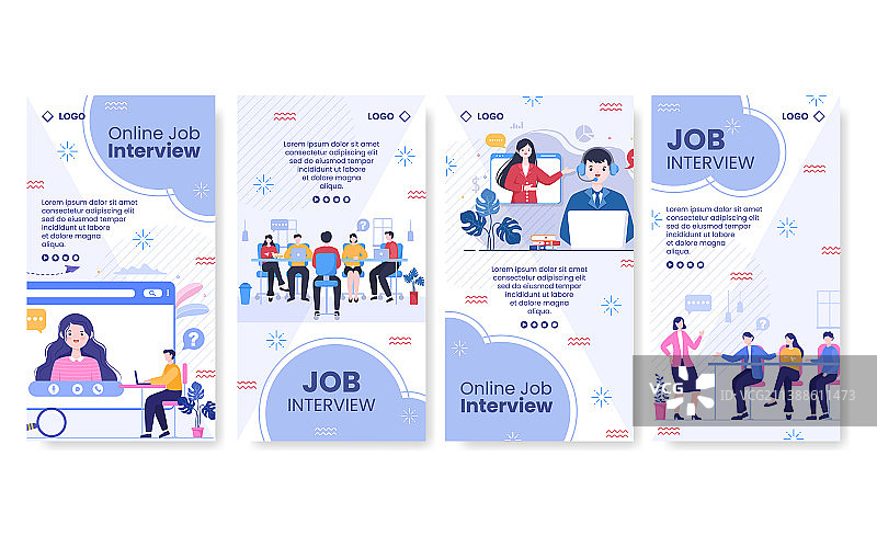 面试会议与求职应聘图片素材