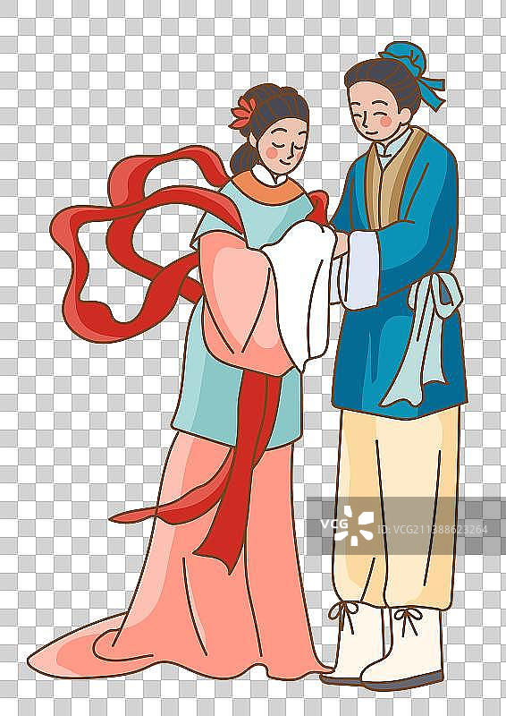 牛郎织女图片素材