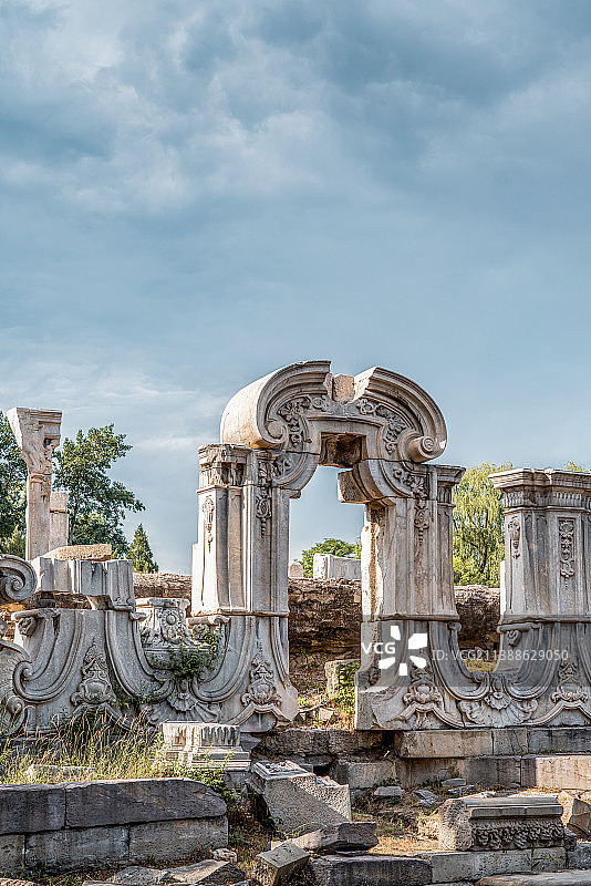 圆明园西洋楼遗址公园图片素材