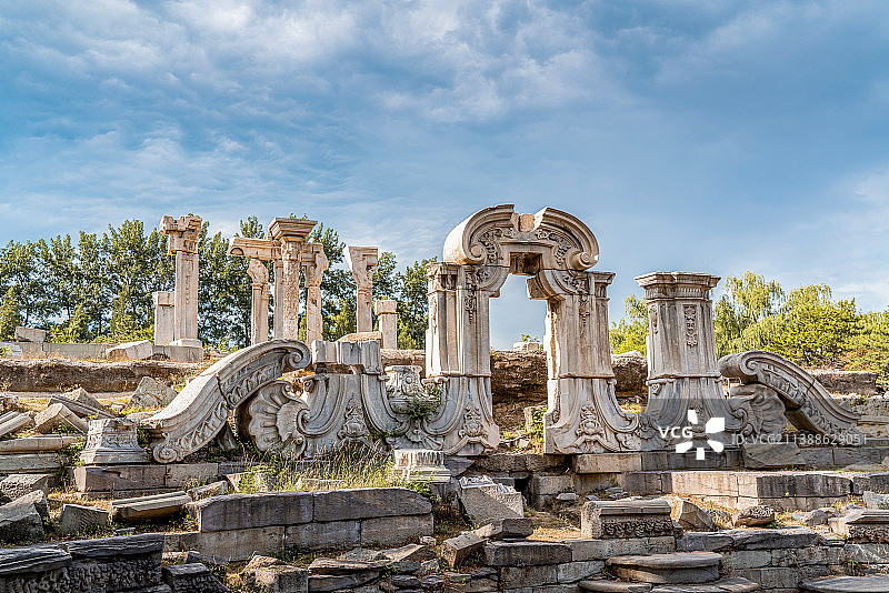 圆明园西洋楼遗址公园图片素材