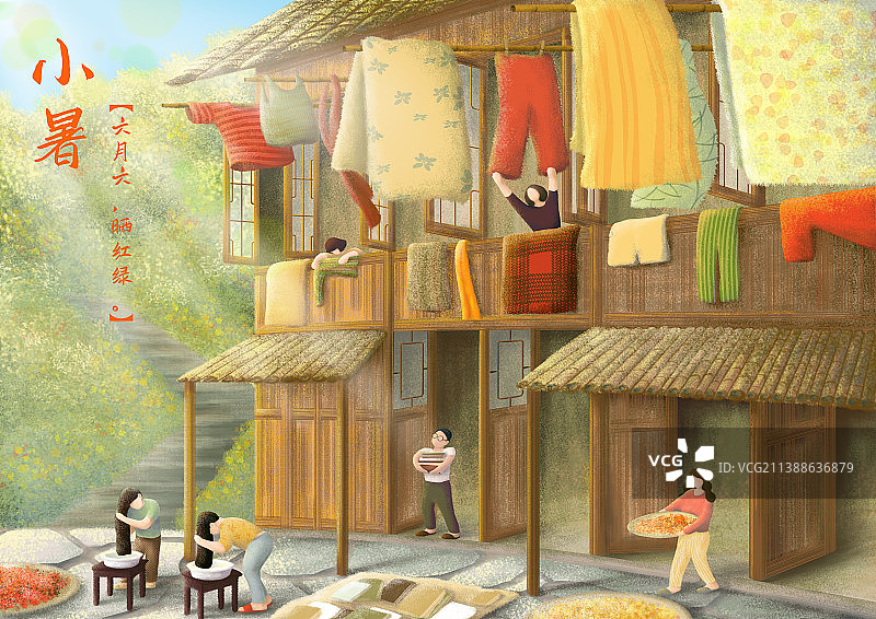 小暑图片素材