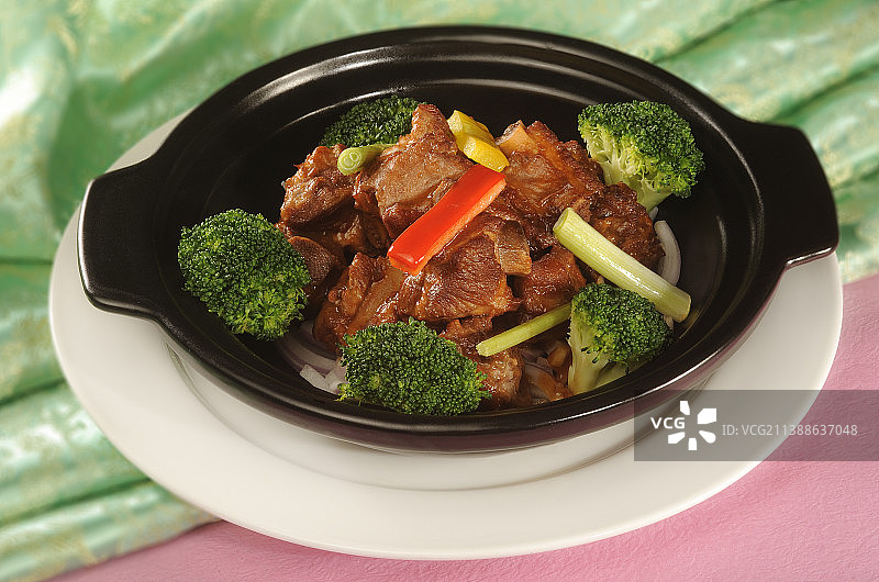 砂锅排骨图片素材