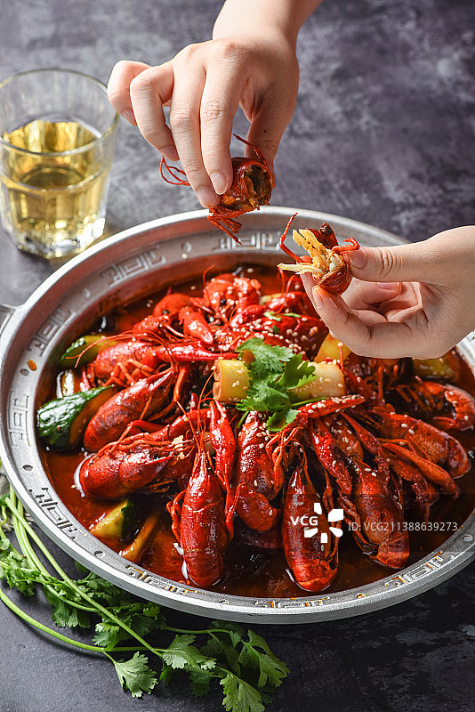 夏天的龙虾图片素材