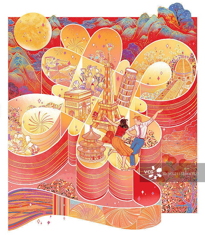 开启中欧合作新篇章。图片素材