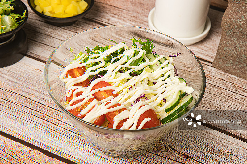 蔬菜沙拉图片素材