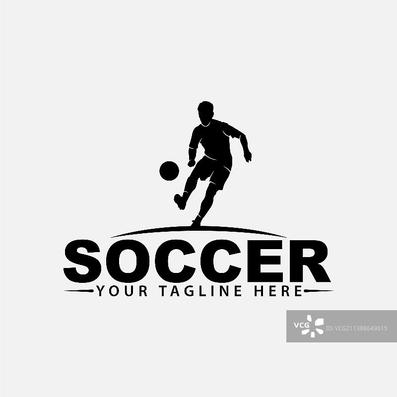 足球logo设计图片素材