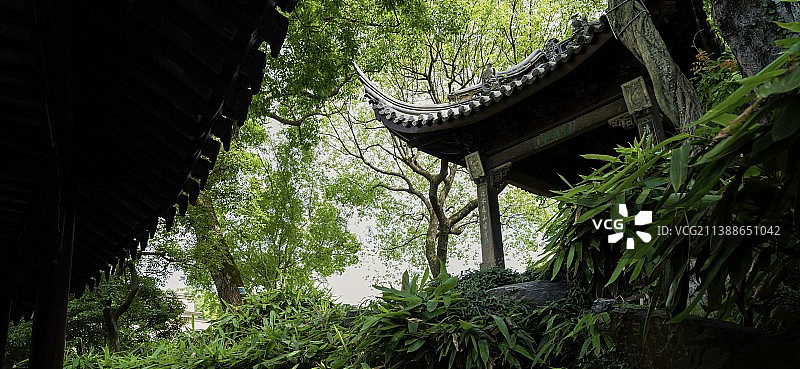 苏州沧浪亭图片素材