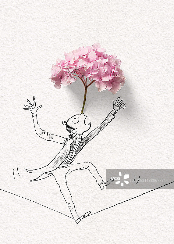 幽默小人图片素材