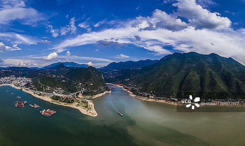 巫峡云图片素材