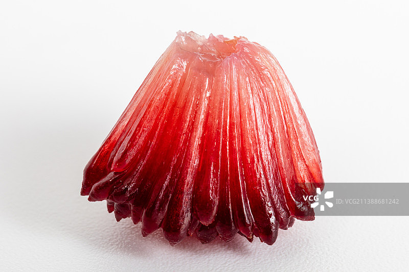 白色背景上的杨梅果子图片素材