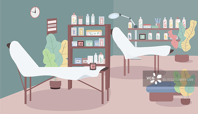 美容院的打蜡场所图片素材
