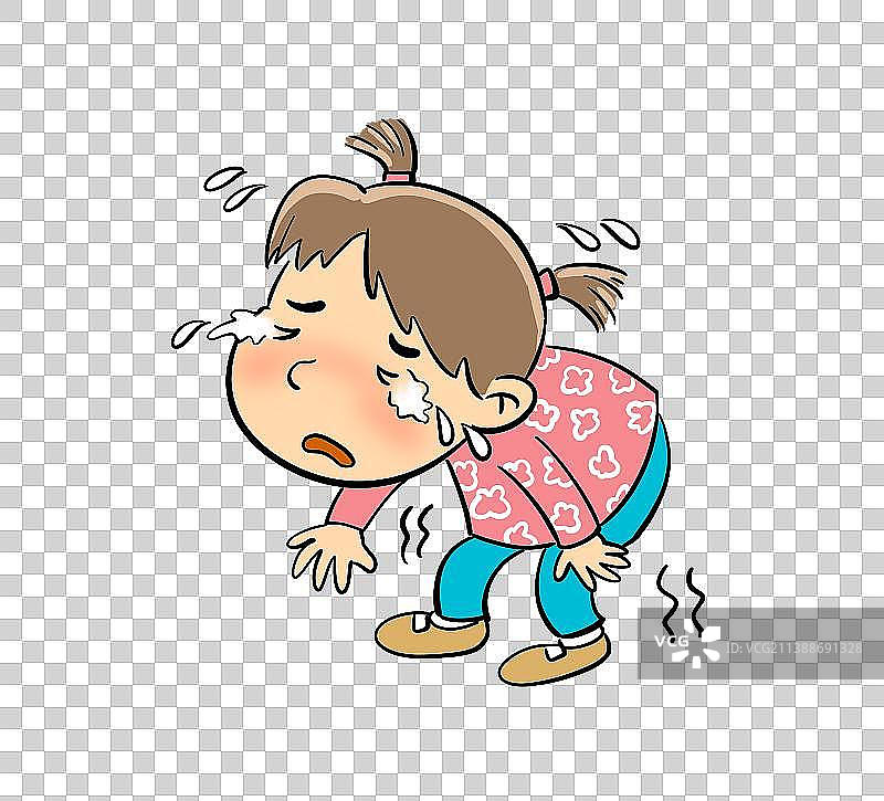 哭泣的小女孩图片素材