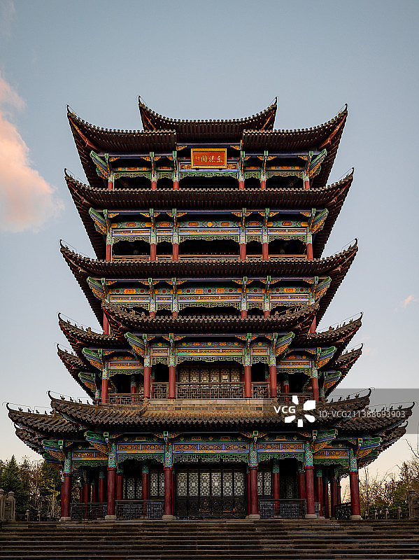 昆明三台山东骧阁图片素材