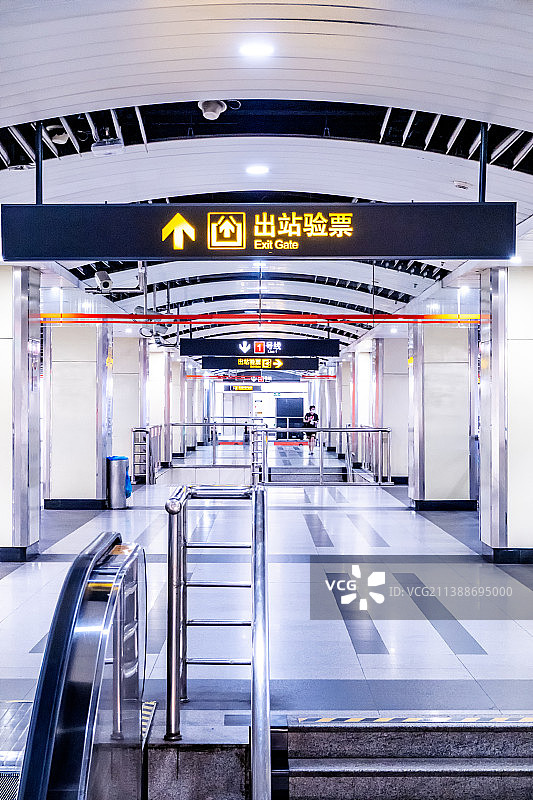 上海地铁站图片素材