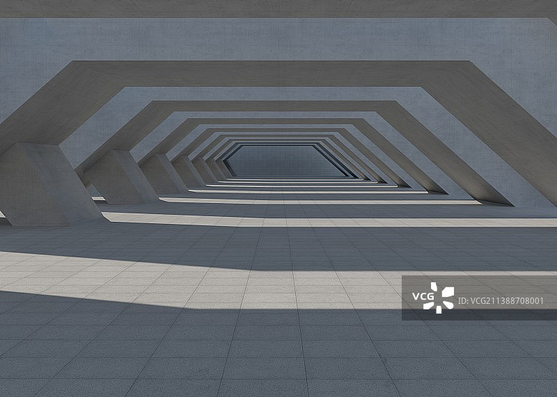 建筑通道图片素材