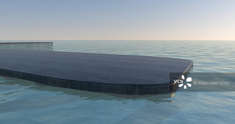 海上码头图片素材