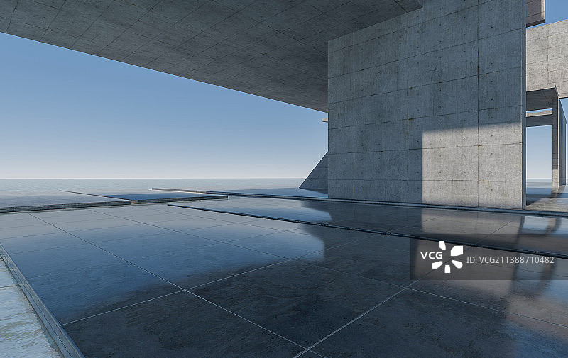 海边建筑图片素材