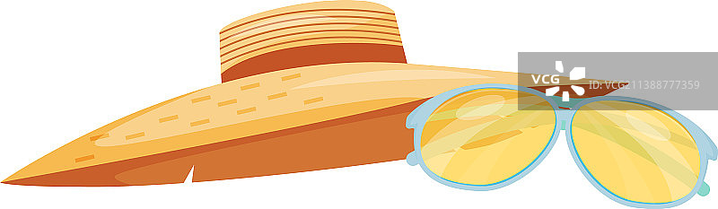 夏季卡通服饰配件图片素材