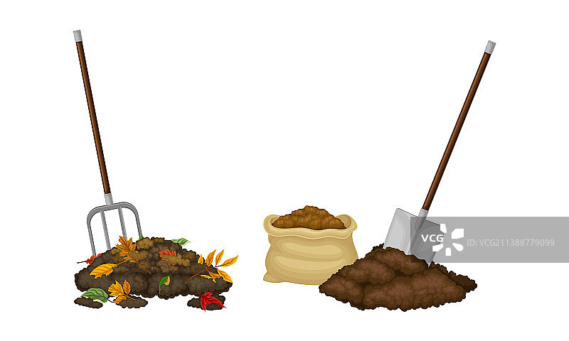 用于园艺农业的有机肥料图片素材