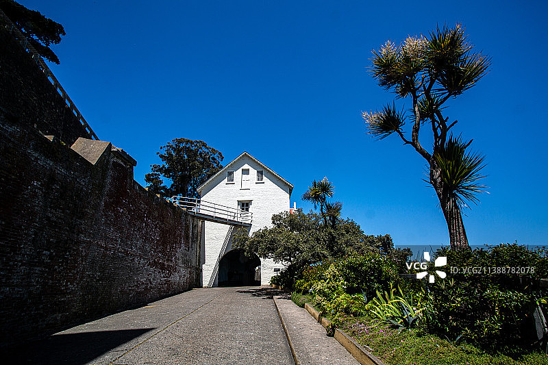 旧金山恶魔岛图片素材