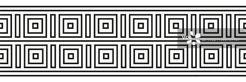 希腊回纹无缝图案图片素材