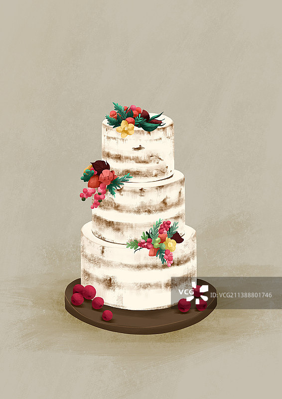 甜品插画图片素材