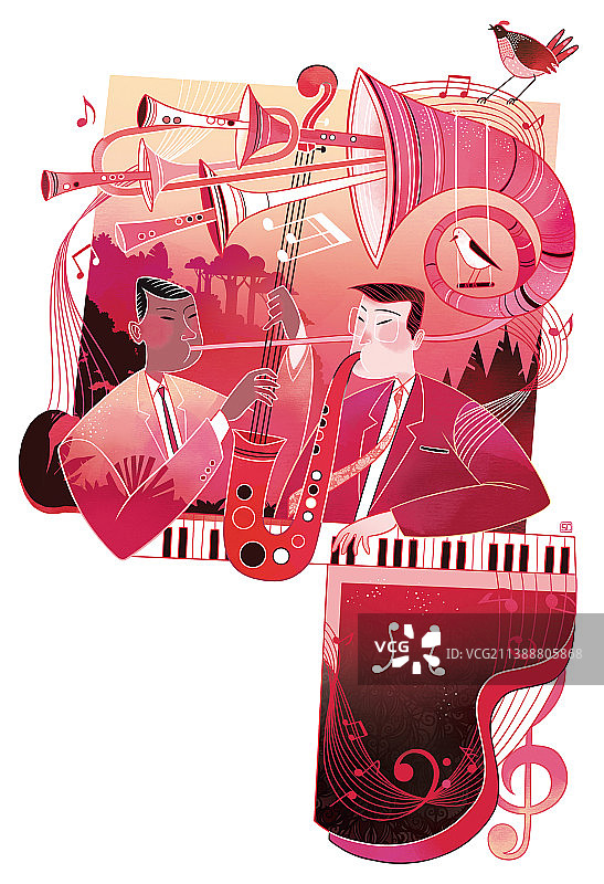 中非关系图片素材