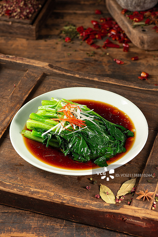 特色广东菜心图片素材