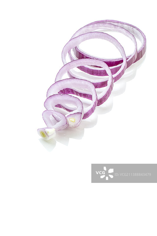 切开的洋葱图片素材