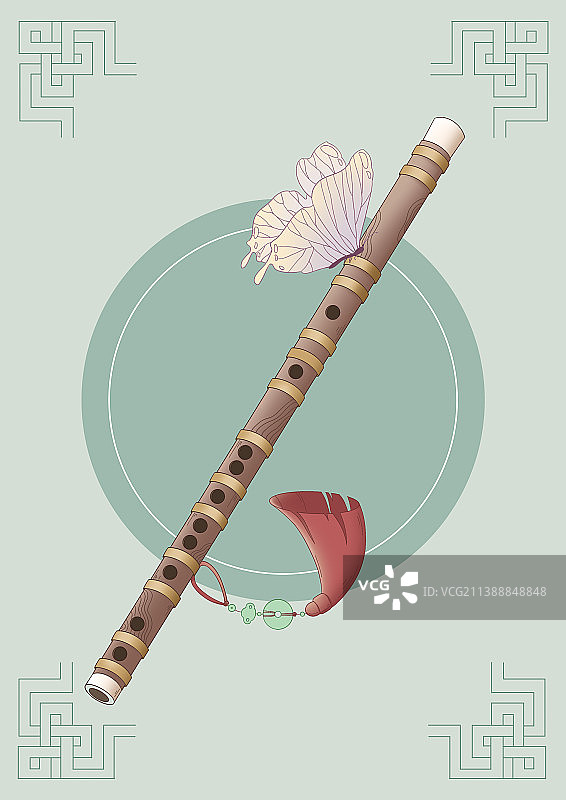 笛子图片素材