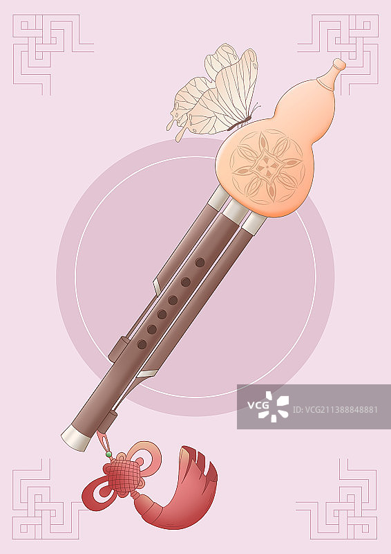 葫芦丝图片素材