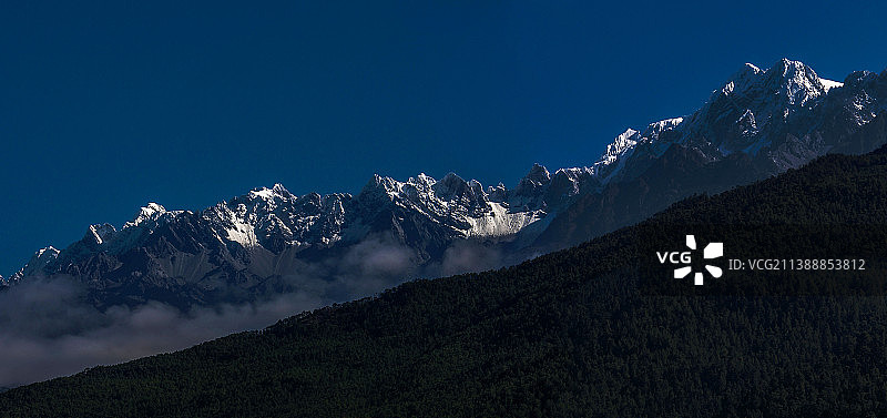 白马雪山图片素材