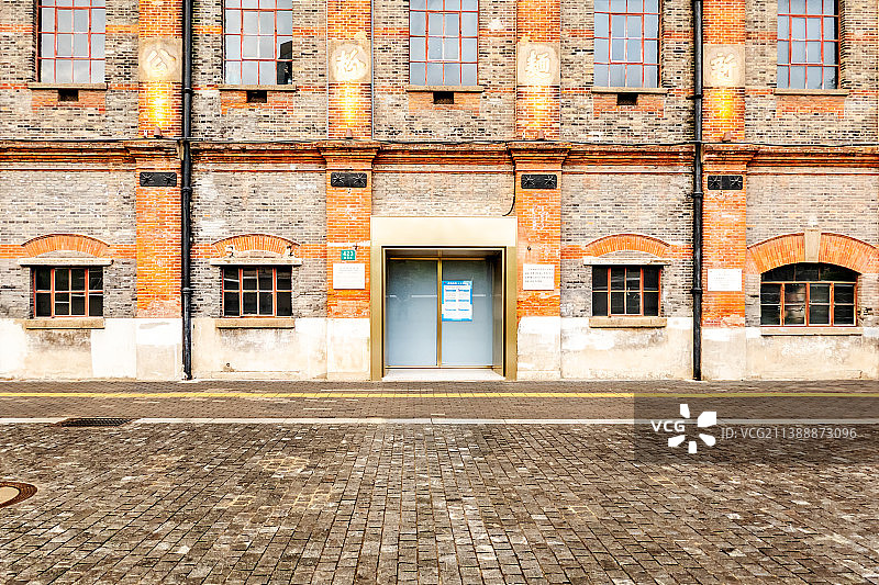 上海四行仓库外立面图片素材