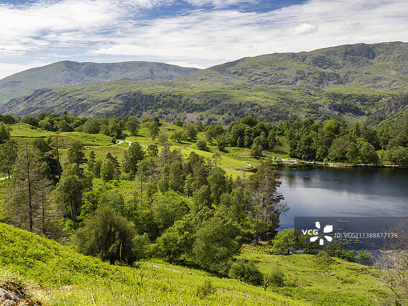 英国湖区塔恩豪斯图片素材