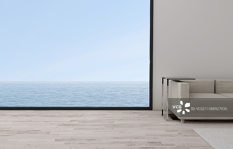 客厅海景房图片素材