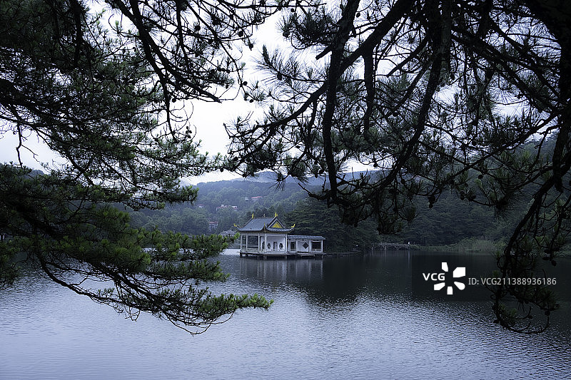 庐山 如琴湖图片素材