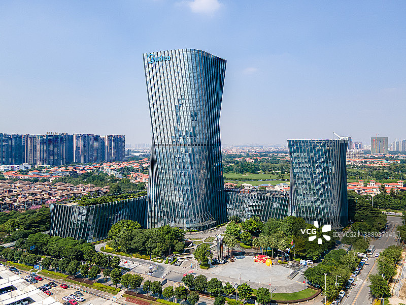 佛山顺德北滘美的总部大楼图片素材