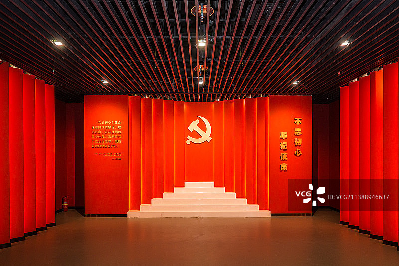 淮安盱眙黄花塘新四军军部纪念馆图片素材