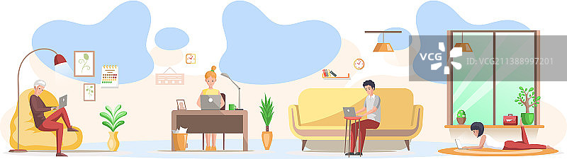 办公室职员，同事，同事讨论图片素材