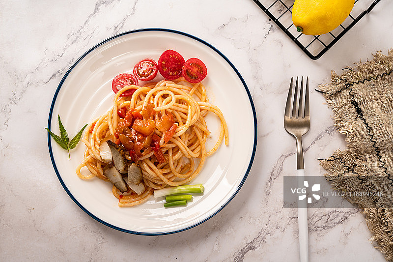 欧式美食美味意大利面条图片素材